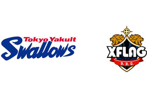 XFLAGが「東京ヤクルトスワローズ」とスポンサー契約を締結、スローガンに「一人じゃできない熱狂を。」