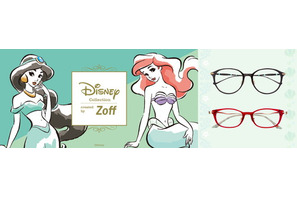 ディズニー最新作『アラジン』に登場するプリンセス・ジャスミンと『リトル・マーメイド』のアリエルをモデルにしたアイウェア 「プリンセスシリーズ」が新登場