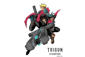 「TRIGUN STAMPEDE」ヴァッシュ＆ニコラスの内藤泰弘先生イラストも！完結編タイトル＆ロゴ公開 画像