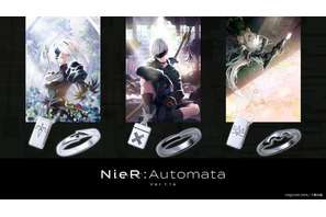 「NieR:Automata」2B、9S、A2の武器や衣装がジュエリーに♪ 刻印付きリング＆ネックレス登場 画像