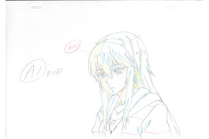 退学届けを書く神奈『この世の果てで恋を唄う少女YU-NO』第16話の原画を公開 画像