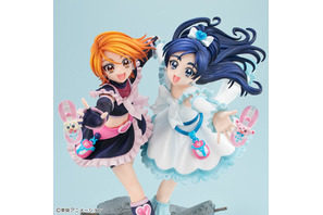 「ふたりはプリキュア」キュアブラック＆キュアホワイトが手を繋いで前へ…！ 2人セットのフィギュア登場 画像