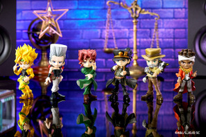 「ジョジョ スターダストクルセイダース」承太郎やDIOたちが手のひらサイズに！ かわいいデフォルメフィギュアが登場 画像