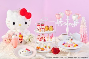 「サンリオ」プリンセスなハローキティとお茶会♪ 心ときめくスイーツが登場するアフタヌーンティー開催 画像