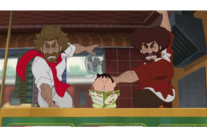 「RRR」さながら歌って踊る!?「映画クレしん」山寺宏一＆速水奨演じるエリート刑事コンビのインドパワーがスゴイ！歌唱特別映像お披露目 画像