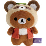 リラックマようかいハロウィン「チャイロイコグマ（たぬき）　てのりぬいぐるみ」（C）2025 SAN-X CO., LTD. ALL RIGHTS RESERVED.