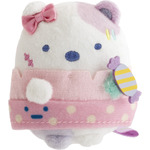 すみっコぐらし スプーキーハロウィン「しろくま　てのりぬいぐるみ」（C）2025 SAN-X CO., LTD. ALL RIGHTS RESERVED.