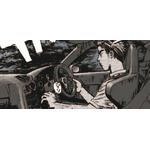 「トミカプレミアムunlimited STEERING VIEW 頭文字D FD3S RX-7（第１巻仕様）」作中コマ