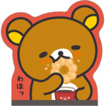 リラックマ×ミスタードーナツ「ダイカットクロスメモ」（C）MISDO 25（C）SAN-X