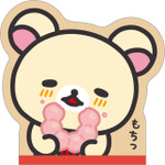 リラックマ×ミスタードーナツ「ダイカットクロスメモ」（C）MISDO 25（C）SAN-X