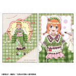 「五等分の花嫁＊　クリアファイル【中野四葉】和パフェドレスver.」（C）春場ねぎ・講談社／「五等分の花嫁＊」製作委員会