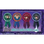 B賞：ロゼット（缶バッジ付）（全4種）
