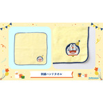 ドラえもんの誕生日を記念したI'm Doraemonシリーズ「刺繍ハンドタオル」（C）Fujiko-Pro APPROVAL No.L647435