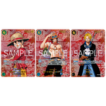 「ONE PIECEカードゲーム ブースターパック　受け継がれる意思【OP-13】」新追加のレアリティ「レッドスーパーパラレル」（C）尾田栄一郎／集英社(C)尾田栄一郎／集英社・フジテレビ・東映アニメーション