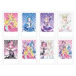 『映画キミとアイドルプリキュア♪』×Cafe Fan Baseオリジナルコラボグッズ「チェキ風ステッカー」（C）2025 映画キミとアイドルプリキュア♪製作委員会（C）ABC-A・東映アニメーション