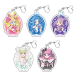 『映画キミとアイドルプリキュア♪』×Cafe Fan Baseオリジナルコラボグッズ「アクリルキーホルダー」（C）2025 映画キミとアイドルプリキュア♪製作委員会（C）ABC-A・東映アニメーション