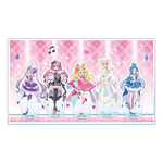 『映画キミとアイドルプリキュア♪』×Cafe Fan Baseオリジナルコラボグッズ「アクリルジオラマ」（C）2025 映画キミとアイドルプリキュア♪製作委員会（C）ABC-A・東映アニメーション