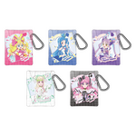 『映画キミとアイドルプリキュア♪』×Cafe Fan Baseオリジナルコラボグッズ「カラビナ付きクリアポーチ」（C）2025 映画キミとアイドルプリキュア♪製作委員会（C）ABC-A・東映アニメーション