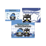 Happyくじ「Sanrio characters Halloween 2025」ジッパーバックSET賞　タキシードサム、バッドばつ丸（C）2025 SANRIO CO., LTD. APPROVAL NO. E25080701