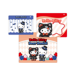 Happyくじ「Sanrio characters Halloween 2025」ジッパーバックSET賞　ハローキティ、ディアダニエル（C）2025 SANRIO CO., LTD. APPROVAL NO. E25080701