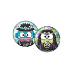 Happyくじ「Sanrio characters Halloween 2025」缶バッジSET賞：ハンギョドン、けろけろけろっぴ（C）2025 SANRIO CO., LTD. APPROVAL NO. E25080701