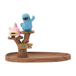 ヤドン＆ヌオーのウッド風小物トレー ポケモンコンシェルジュ