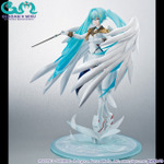 Lucrea(ルクリア) 機動戦士ガンダム45周年×初音ミク 初音ミク×ウイングガンダムゼロ EW 1/7スケール 完成品フィギュア