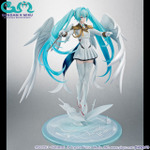Lucrea(ルクリア) 機動戦士ガンダム45周年×初音ミク 初音ミク×ウイングガンダムゼロ EW 1/7スケール 完成品フィギュア