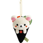 「リラックマ寿司 おすしぶらさげぬいぐるみ コリラックマ」（C）2025 SAN-X CO., LTD. ALL RIGHTS RESERVED.