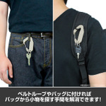 メタルカラビナの使用イメージ