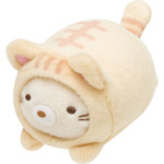 すみっコぐらしコレクション「復刻カプセルてのりぬいぐるみ ねこ」（C）2025 SAN-X CO., LTD. ALL RIGHTS RESERVED.