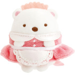 すみっコぐらしコレクション「てのりぬいぐるみ ウェイトレス しろくま」（C）2025 SAN-X CO., LTD. ALL RIGHTS RESERVED.