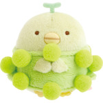 すみっコぐらしコレクション「てのりぬいぐるみ マスカット ぺんぎん？」（C）2025 SAN-X CO., LTD. ALL RIGHTS RESERVED.