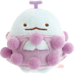 すみっコぐらしコレクション「てのりぬいぐるみ ぶどう とかげ」（C）2025 SAN-X CO., LTD. ALL RIGHTS RESERVED.