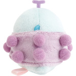 すみっコぐらしコレクション「てのりぬいぐるみ ぶどう とかげ」（C）2025 SAN-X CO., LTD. ALL RIGHTS RESERVED.