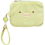 すみっコぐらしコレクション「ぬいぐるみリール付パスケース ぺんぎん？」（C）2025 SAN-X CO., LTD. ALL RIGHTS RESERVED.