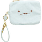 すみっコぐらしコレクション「ぬいぐるみリール付パスケース とかげ」（C）2025 SAN-X CO., LTD. ALL RIGHTS RESERVED.