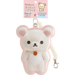 サンエックス「ぬいフォトシリーズ ダイカットパスケース（コリラックマ）」（C）2025 SAN-X CO., LTD. ALL RIGHTS RESERVED.