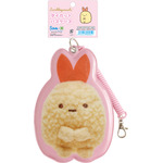 サンエックス「ぬいフォトシリーズ ダイカットパスケース（えびふらいのしっぽ）」（C）2025 SAN-X CO., LTD. ALL RIGHTS RESERVED.