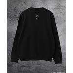 劇場版『チェンソーマン レゼ篇』× マンガート ビームス「レゼ『ばあ』クルースウェット」バック（C）2025 M/CSMP（C）TF/S
