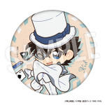 TVアニメ『名探偵コナン』weekend holidayデフォルメシリーズ「トレーディング缶バッジ　怪盗キッド」（C）青山剛昌／小学館・読売テレビ・TMS 1996