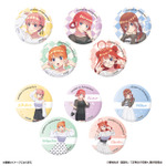 TVスペシャルアニメ『五等分の花嫁＊』トレーディング缶バッジ（C）春場ねぎ・講談社／「五等分の花嫁＊」製作委員会