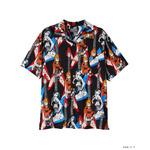 ONE PIECE×HYSTERIC GLAMOUR「NAMI ＆ BOA.HANCOCK TWIN GUITAR柄オープンカラーシャツ」（C）O/S・F・T