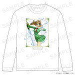 リブ付ロングスリーブTシャツ