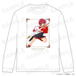 リブ付ロングスリーブTシャツ