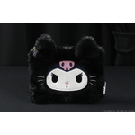 クロミの黒ねこファーポーチ(ブラウにゃー2個入)