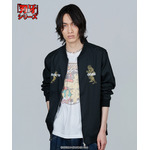 『刃牙』シリーズとglambがコラボ「Baki & Yujiro Blouson」着用イメージ(C)板垣恵介(秋田書店)1992