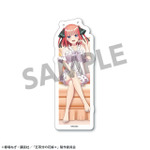 TVスペシャルアニメ『五等分の花嫁＊』描き下ろしダイカットステッカー 中野二乃 ナイトウェアver.（C）春場ねぎ・講談社／「五等分の花嫁＊」製作委員会