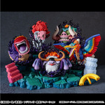 BANDAI SPIRITS「ワンピース ワールドコレクタブルフィギュア PREMIUM-モンキー・D・ルフィVS五老星」（C）尾田栄一郎／集英社・フジテレビ・東映アニメーション
