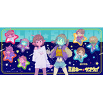 「銀河特急 ミルキー☆サブウェイ」チハル、マキナたちをポップにデザイン♪ 星型缶バッチ、Tシャツ、アクスタなどグッズ登場 画像